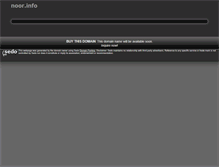 Tablet Screenshot of noor.info